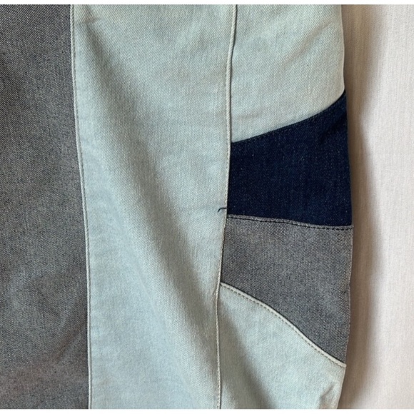 Monroe & Main Indigo Denim Jean  Skirt - Picture 4 of 12
